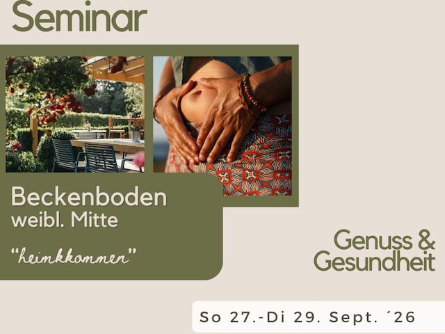 Seminar - Biohotel Rupertus 2026